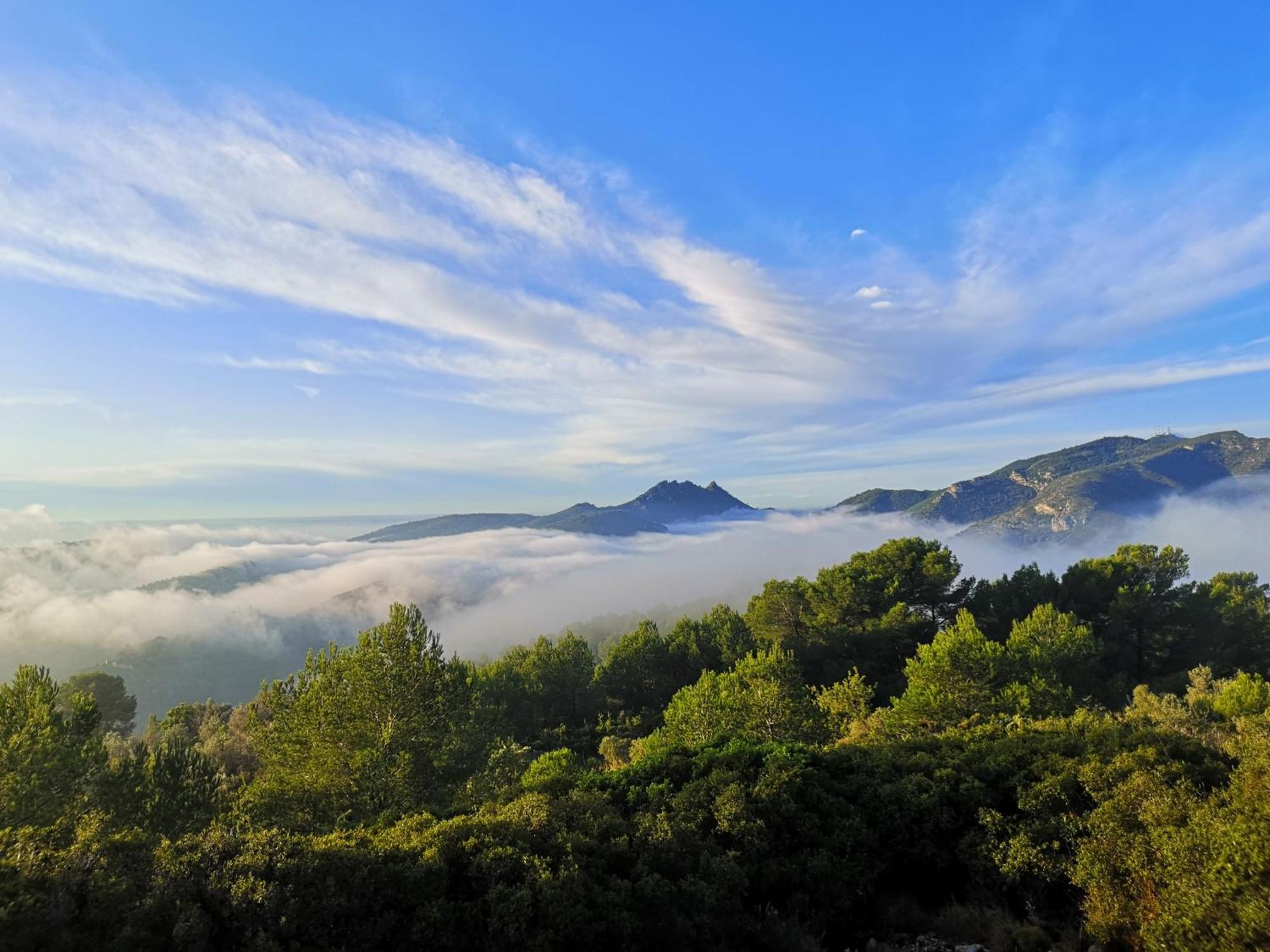 La Cueva De Miravet - Villa De Lujo En La Cima De La Montana Con Vistas Al Mar Cabanes  Bagian luar foto