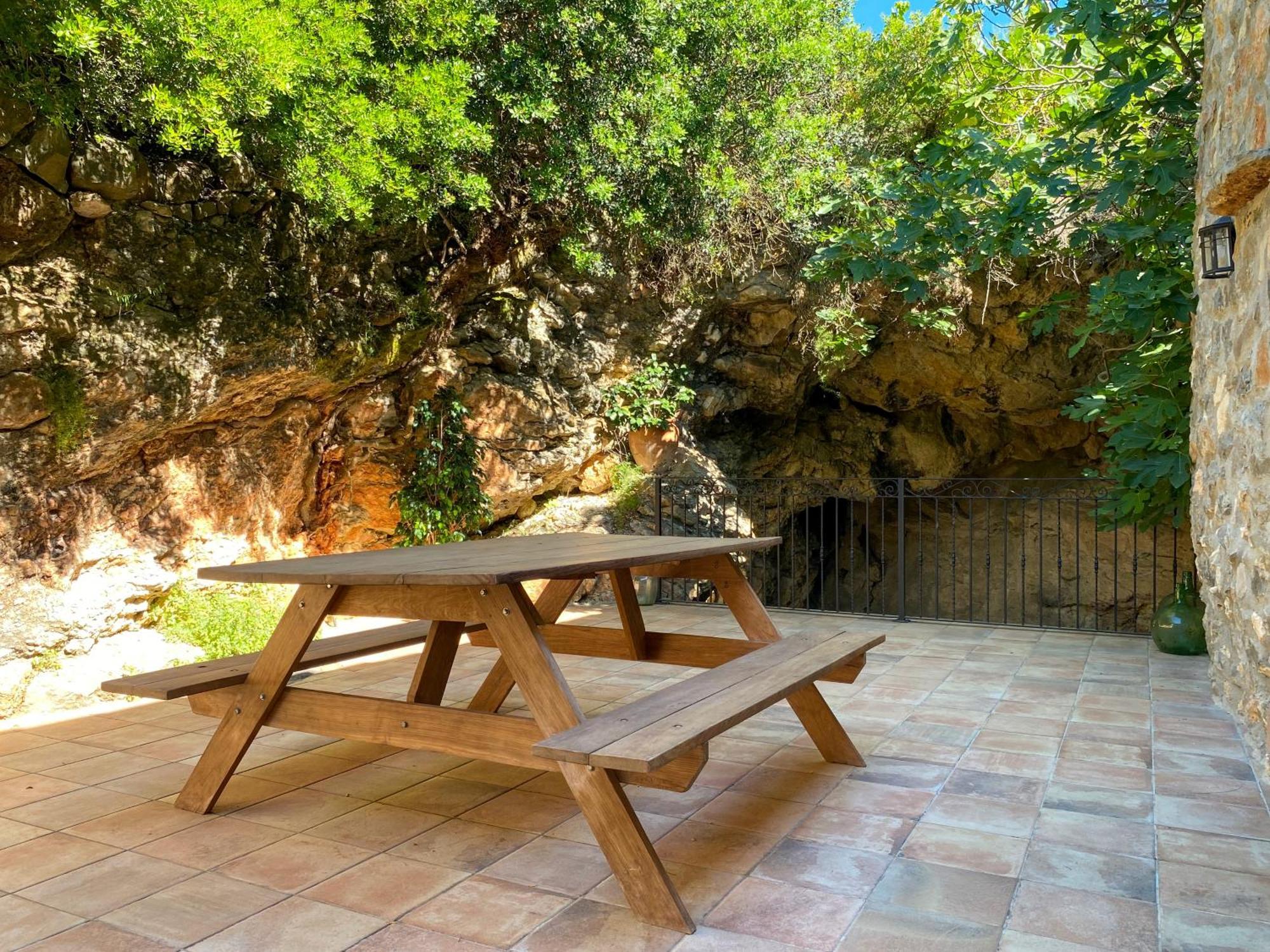 La Cueva De Miravet - Villa De Lujo En La Cima De La Montana Con Vistas Al Mar Cabanes  Bagian luar foto