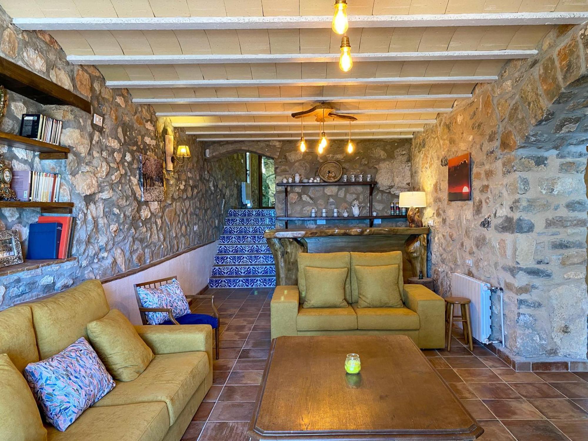 La Cueva De Miravet - Villa De Lujo En La Cima De La Montana Con Vistas Al Mar Cabanes  Bagian luar foto