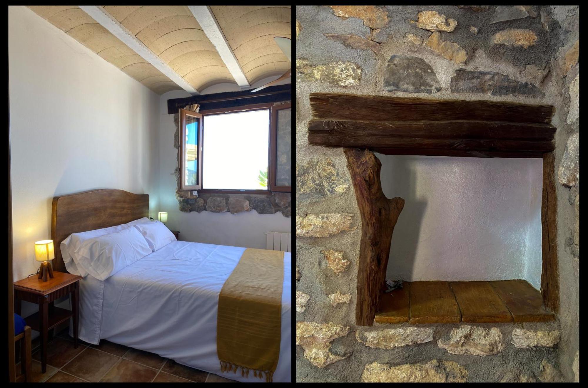 La Cueva De Miravet - Villa De Lujo En La Cima De La Montana Con Vistas Al Mar Cabanes  Bagian luar foto